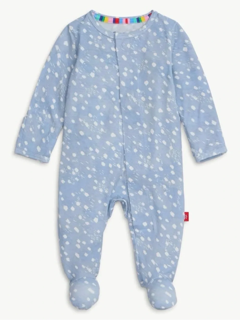 Magnetic Me “Blue Doeskin” Footie